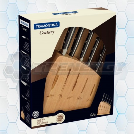 Juego De Cuchillos 6 Piezas Century Tramontina 24099/036
