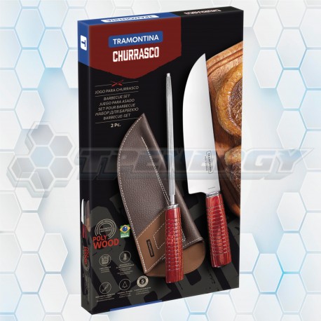 Juego Para Asado 2 Piezas Polywood Tramontina Century 21199/795