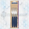 Set De 3 Tenedores Azules Ipanema Tramontina 23362/310