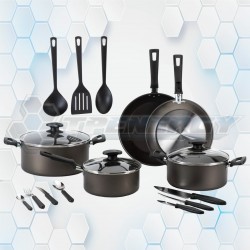 Kit Batería De Cocina Victoria Tramontina 38 Piezas 27899/466