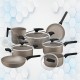 Kit Batería De Cocina Milazzo Tramontina 7 Piezas 28599/462