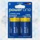 Pila D Alcalina 1.5V Blister x2 Power One