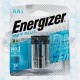 Pilas Alcalinas Energizer Max Plus AA 1.5V Blister x2 E91 BP2