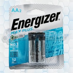 Pilas Alcalinas Energizer Max Plus AA 1.5V Blister x2 E91 BP2