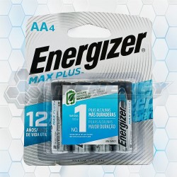 Pilas Alcalinas Energizer Max Plus AA Blister x4 E91 BP4