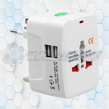 Adaptador Universal Con Entrada USB CM711