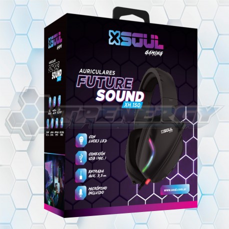 Auriculares Gamer RGB Future Soul XH150