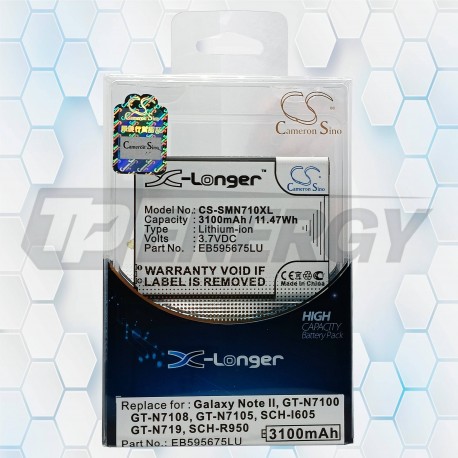 Batería Para Celular De Alta Capacidad Cameron Sino CS-SMN710XL