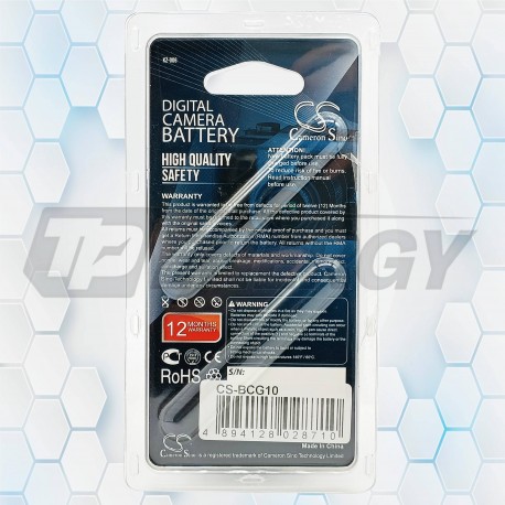 Batería Para Cámara Recargable Cameron Sino CS-BCG10