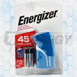 Linterna Energizer De Bolsillo 45 Lúmenes PL22 + 2 Pilas AAA