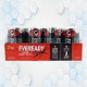 Pila D 1.5V Carbón Eveready Pack 12 Unidades