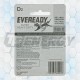 Pila D 1.5V Carbón Eveready 1250BP2PAP Bulto por 24 Blister