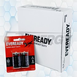 Pila C 1.5V Carbón Eveready 1235BP2 Bulto 12 Blister