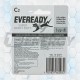 Pila C 1.5V Carbón Eveready 1235BP2 Bulto 12 Blister