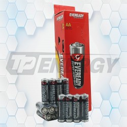 Pila AA 1.5V Carbón Eveready 1215D4-15 En Tubo 60 Unidades Pack x4