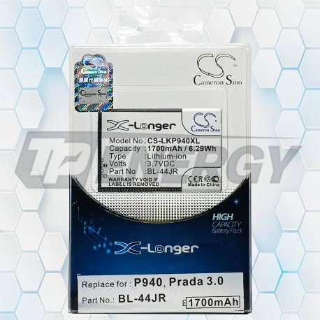 Batería Recargable De Alta Capacidad Cameron Sino CS-LKP940XL