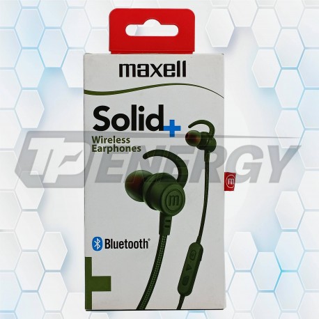 Auricular Inalámbrico Solid Maxell Color Verde EB-BT100 347779