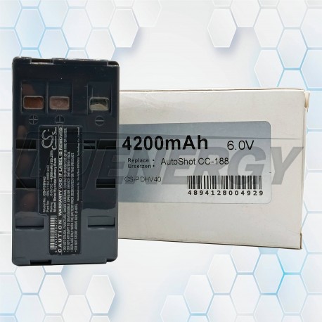 Batería Recargable 6V 4200mAh Cameron Sino CS-PDHV40