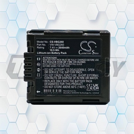 Batería Recargable 2640mAh 7.4V Cameron Sino CS-VBG260