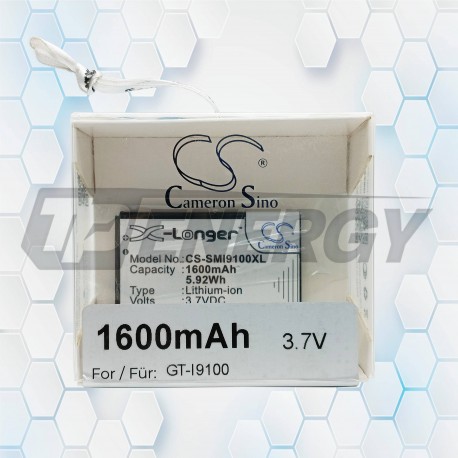 Batería Recargable 1600mAh 3.7V Cameron Sino CS-SMI9100XL