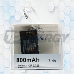 Batería Recargable 800mAh 7.4V Cameron Sino CS-JVF808D