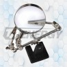 Lupa Con Brazos y Pinzas 6126 3X 65mm GALILEO