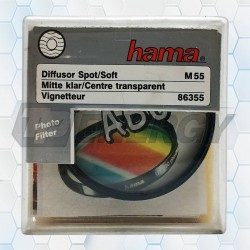 Lente Difusor Spot/Soft HAMA 86355 Para Cámara – 55 mm