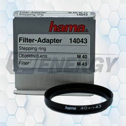 Filtro Adaptador HAMA 14043 Para Cámara – 40 mm a 43 mm