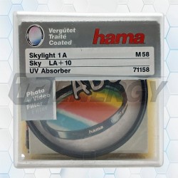 Filtro Hama Skylight 1A (LA+10) 58mm - Absorbedor UV