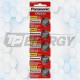 Pila Botón CR2032 De Litio 3 Volt Panasonic Blister 5 Unidades