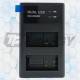 Cargador De Batería Para Panasonic Cameron Sino DMW-BLC12