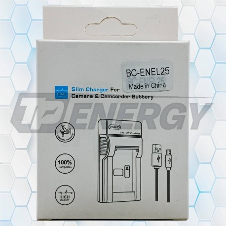 Cargador De Batería Cameron Sino BL-ENEL25 Para Nikon