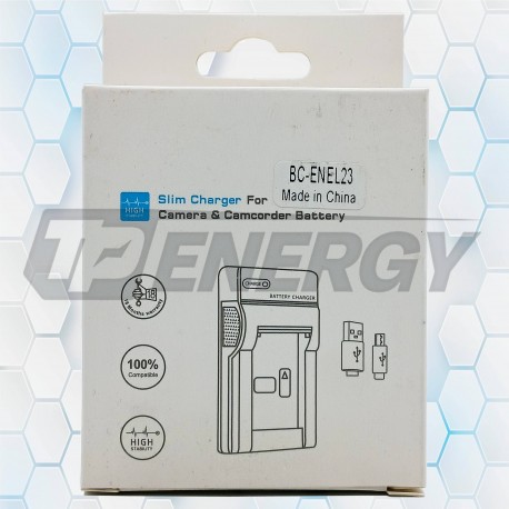 Cargador De Batería Cameron Sino BC-ENEL23 Para Nikon