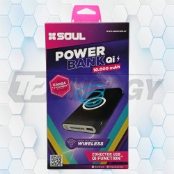 Cargador De Celular Portatil Soul Power Bank PBS-QI10NE