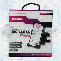 Soporte De Celular Para Bicicleta y Moto Soul SOP-AB09NE