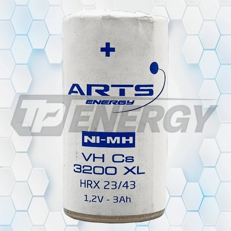 SUB-C NI-CD 3.2AH FLAT ARTS