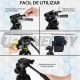 Trípode Extensible Para Cámara Weifeng WF3540 Rotación 360