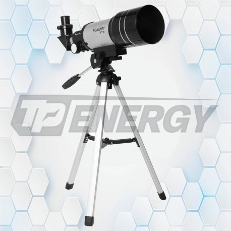 Telescopio Refractor Hokenn HPR70300AL Compacto Y Portatil
